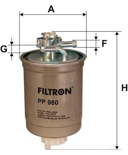 FILTRON Фильтр топливный