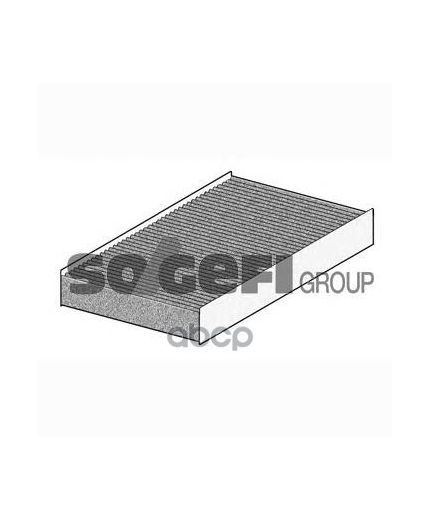 Purflux Фильтр воздушный салона угольный Фото 2