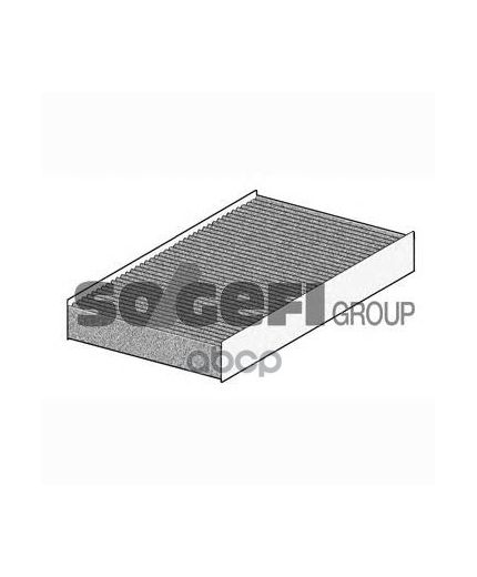 Purflux Фильтр воздушный салона угольный Фото 2