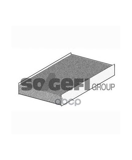 Purflux Фильтр воздушный салона угольный