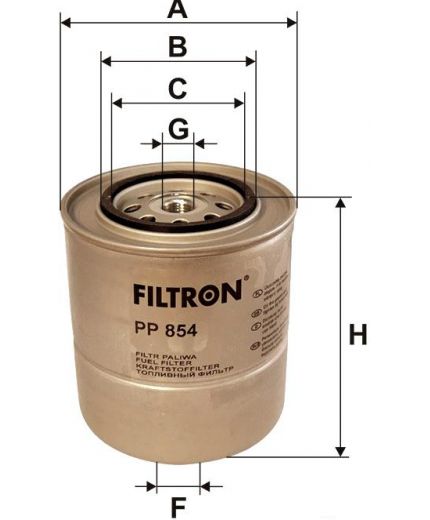FILTRON Фильтр топливный