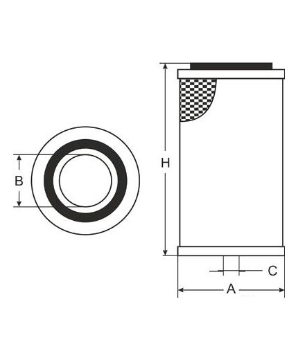 SCT Фильтр воздушный