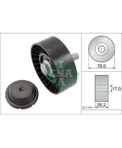 INA Ролик приводного ремня