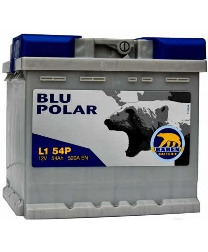 Baren Аккумулятор Polar Blu 7905618 520А (54 А/ч) Фото 2