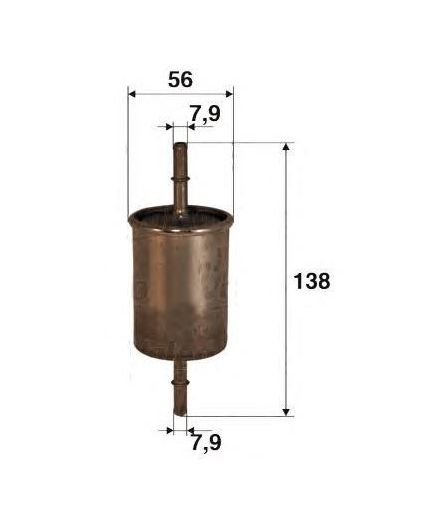 Valeo Фильтр топливный
