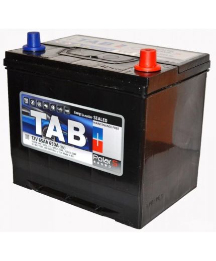 TAB Аккумулятор Polar S Asia 65 JR с бортом 650A Фото 3