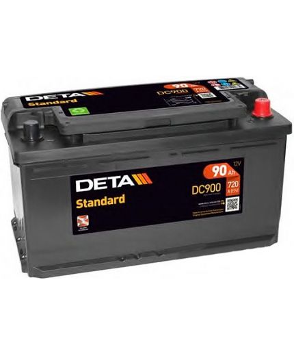 DETA Аккумулятор DETA STANDARD DC412 (41 А/ч) Фото 2