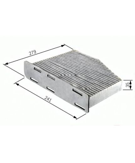 BOSCH Фильтр салонный Фото 2