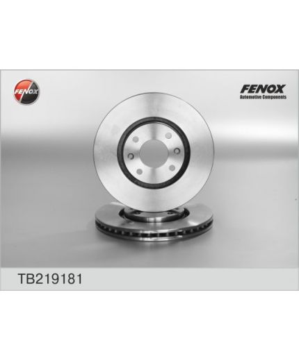 FENOX Тормозной диск передний