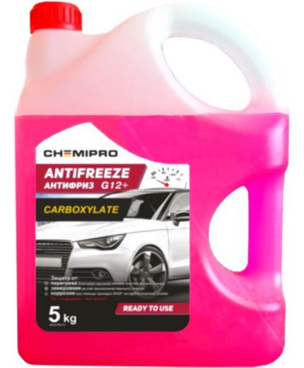 Антифриз CHEMIPRO RED красный G12+ 5кг 4,4л