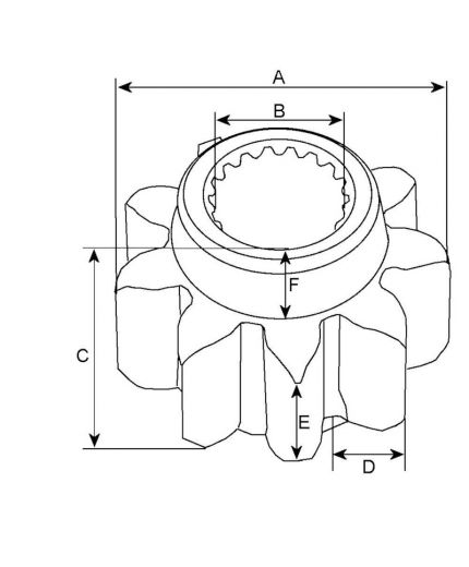 CARGO Муфта обгонная Фото 2