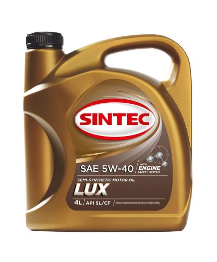 Моторное масло SINTEC PLATINUM SAE 5W-40, API SN/SF 4л