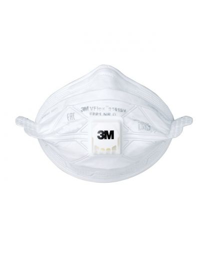 3M Полумаска противоаэрозольная фильтрующая класс защиты FFP3 NR D, с клапаном выдоха, размер - стандартный, VFlex® Фото 6