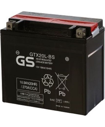 GS Yuasa GTX20L-BS (18 А/ч)