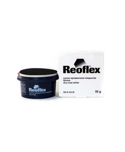 REOFLEX Покрытие проявочное сухое Dry Coat белое 50г