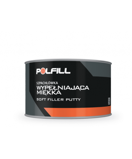 POLFILL Шпатлевка заполняющая мягкая SOFT 0,5кг с отвердителем