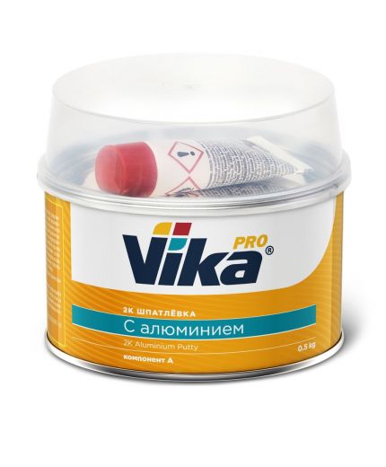VIKA Шпатлевка с алюминием Vika PRO 0,5 кг