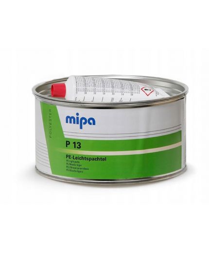 MIPA P 13 PE-Leichtspachtel Шпатлевка легкая с отвердителем 1л