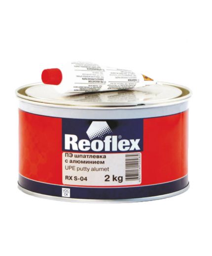 REOFLEX Шпатлевка с алюминием Putty Alumet 2кг
