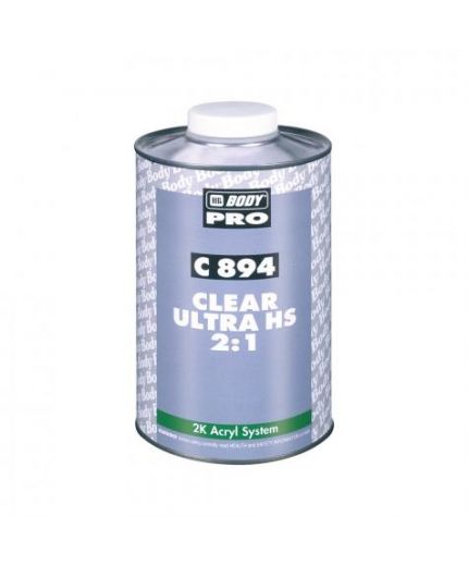 BODY C894 Лак акриловый 2K UHS бесцветный 1л