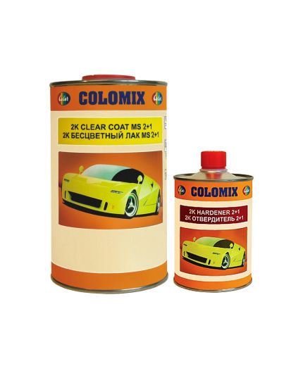 COLOMIX Лак бесцветный д/аэ MS 2к1 1,5 л