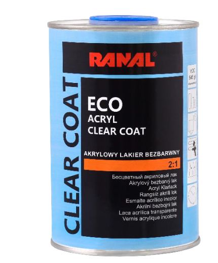 RANAL Лак бесцветный ECO 2+1 0,5л