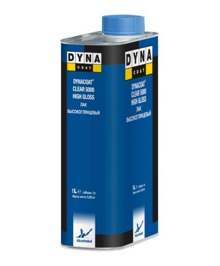 DYNACOAT Лак Clear 5000 высокоглянцевый 1л