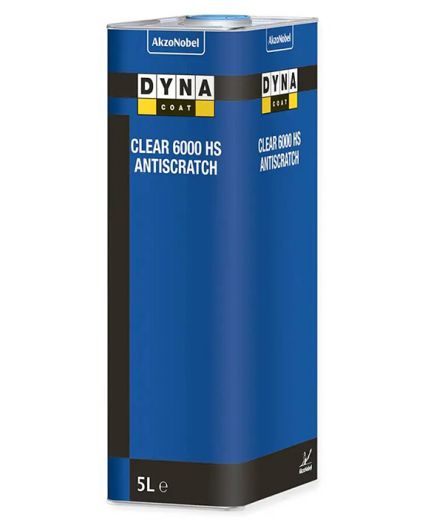 DYNACOAT Лак Clear 6000 HS AS лак прозрачный 2:1 премиум 5л