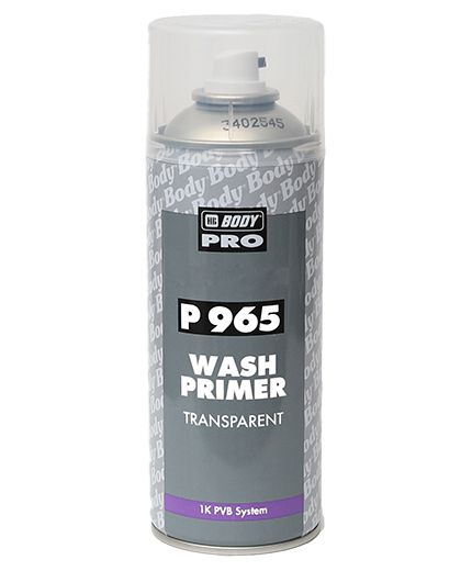 BODY P965 WASH PRIMER Грунт антикоррозийный бесцветный аэрозоль 400мл