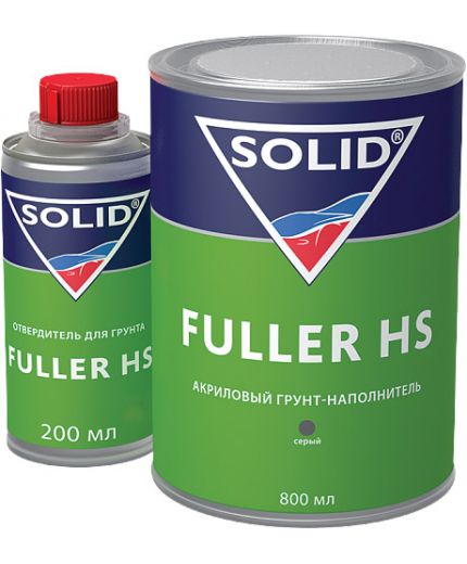 SOLID FULLER HS грунт серый 4+1 1л