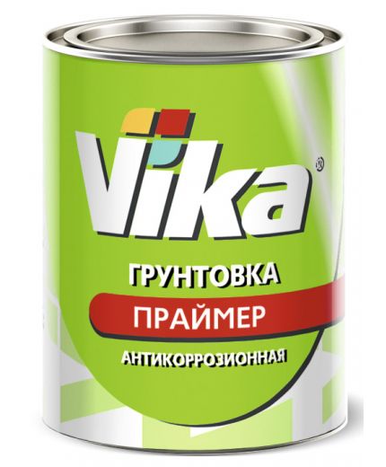 VIKA Грунт 1К антикоррозийный Primer 1кг черный