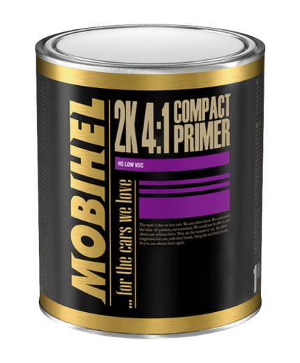 MOBIHEL Грунт 2K 4:1 Compact primer HS LOW VOC серый 3,5л