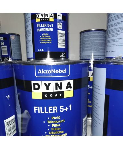 DYNACOAT Filler 5+1 Грунт-выравниватель серый с отвердителем 3,6л