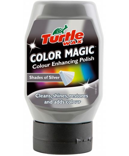 TURTLE WAX Полироль COLOR MAGIC серая 300мл