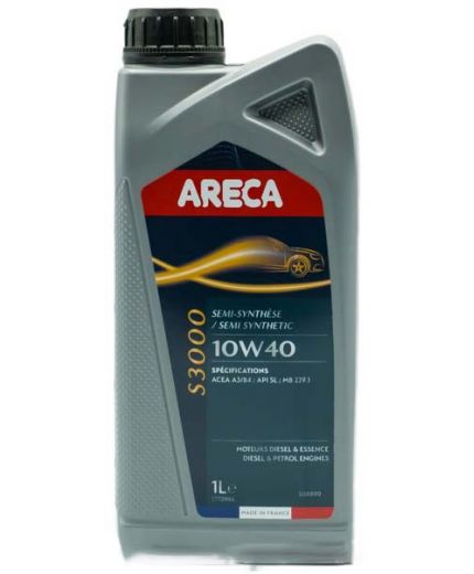Моторное масло ARECA S3000 10W-40 1л
