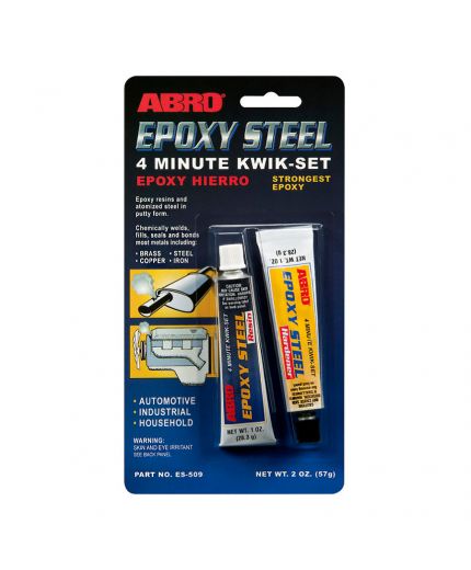 ABRO Клей эпоксидный 4-х минутный для металлов супермощный 57 г Фото 2