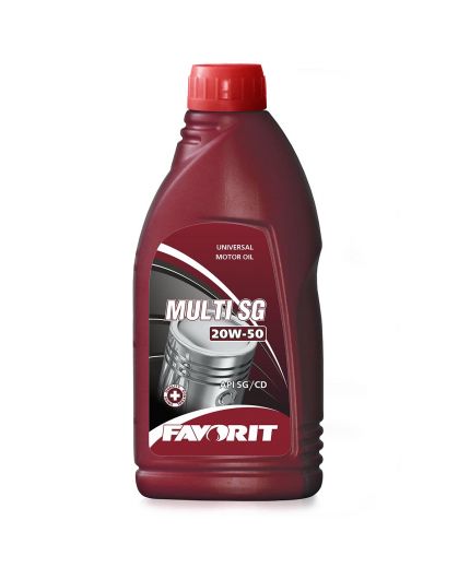 Моторное масло FAVORIT MULTI SG SG/CD 20W-50 1л