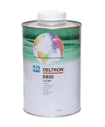 PPG Deltron D800 Clear Бесцветный лак LS/MS 1л