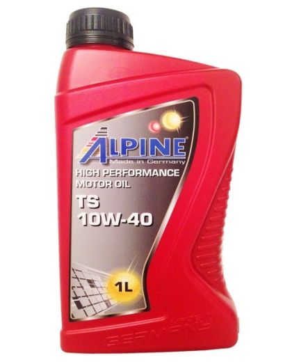 Моторное масло ALPINE TS 10W-40 1л Фото 2