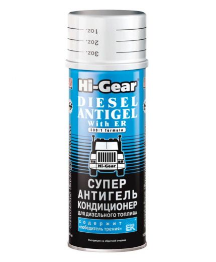 HI-GEAR Суперантигель для дизтоплива с ER 444 мл Фото 2