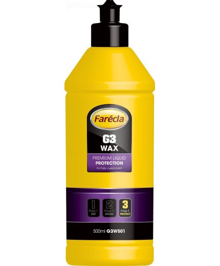 FARECLA G3 WAX Premium Liquid Воск жидкий для ручного применения 1л Фото 2