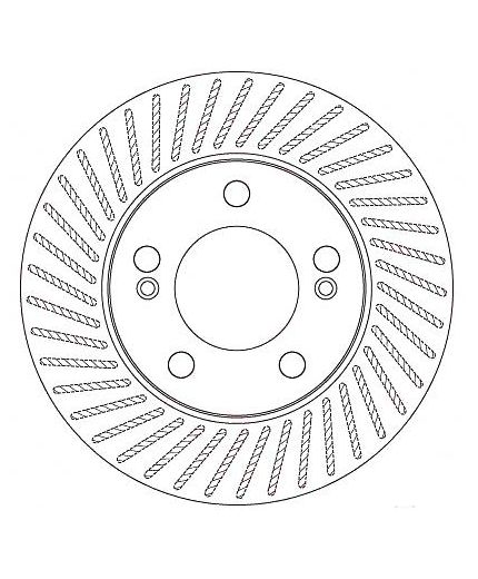 TRW Тормозной диск передний