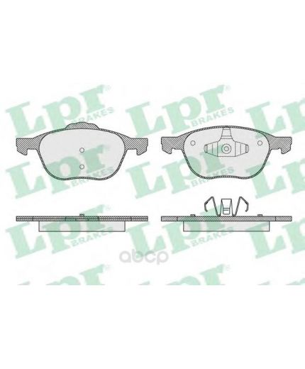 LPR Колодки дисковые