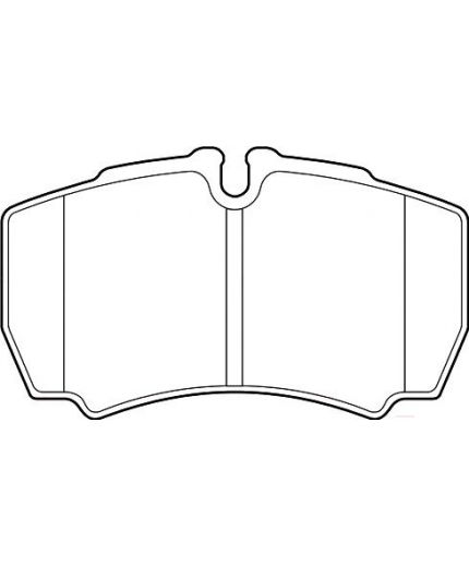 Valeo Колодки дисковые задние