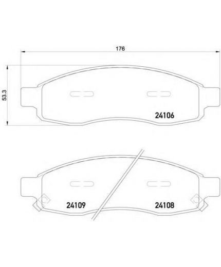 Textar Колодки дисковые передние