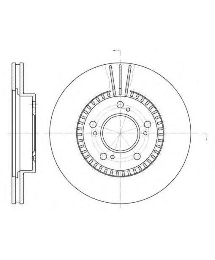 REMSA Тормозной диск