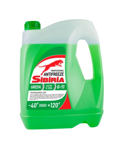 Антифриз SIBIRIA ОЖ зеленый -40 5кг 4,3л