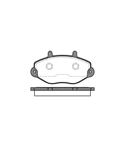 REMSA Колодки дисковые Фото 3