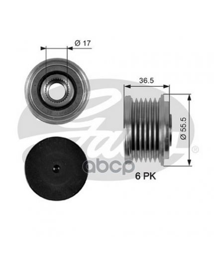 GATES Шкив генератора