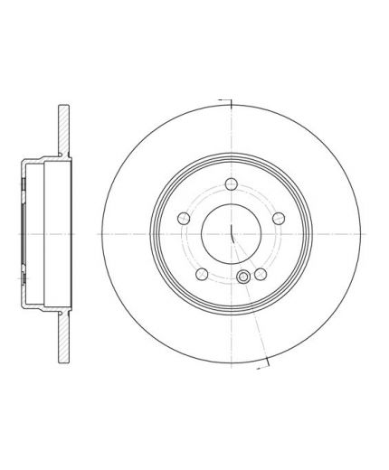 REMSA Тормозной диск